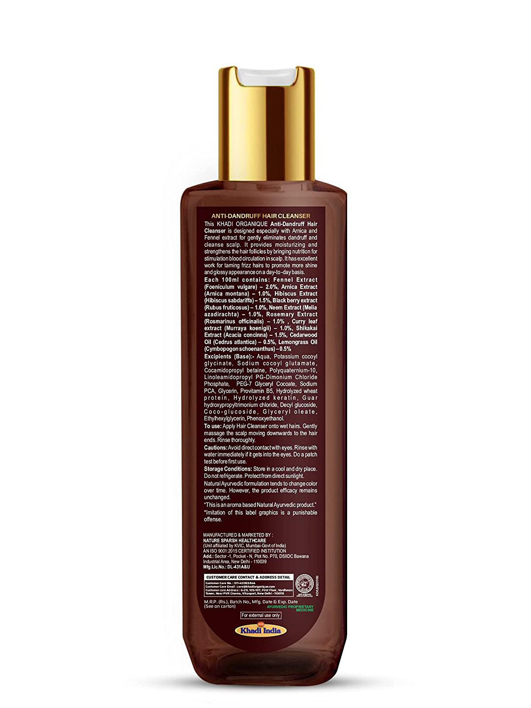 khadi Color Care Ayurvedic Hair Oil - Protects Your Hair Color & Adds Shine