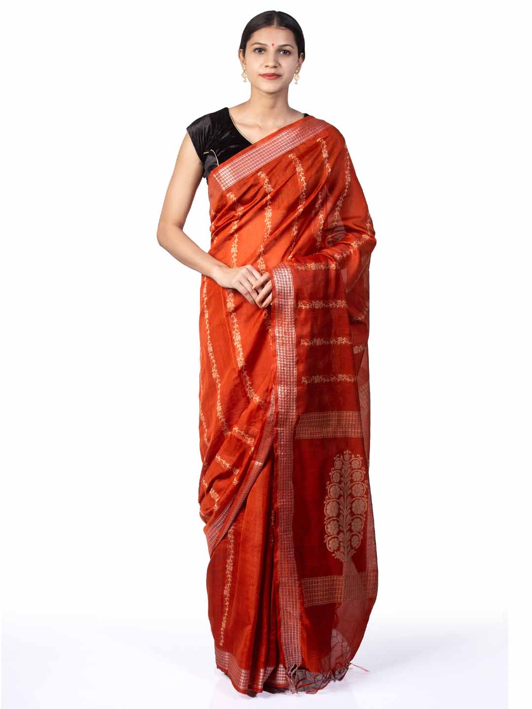 Buy Red Green Saree Online-Shop Best Offers Now