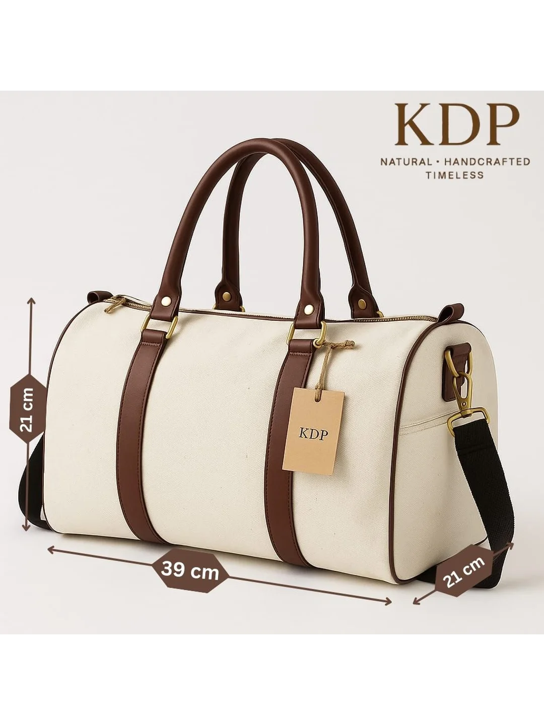 Khadi Duffle Bag