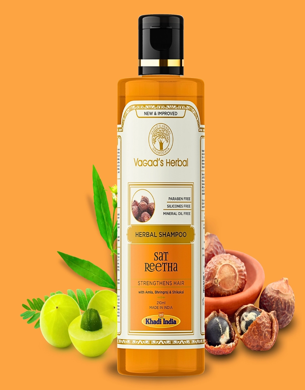 VAGAD'S Sat Reetha Shampoo 210ml