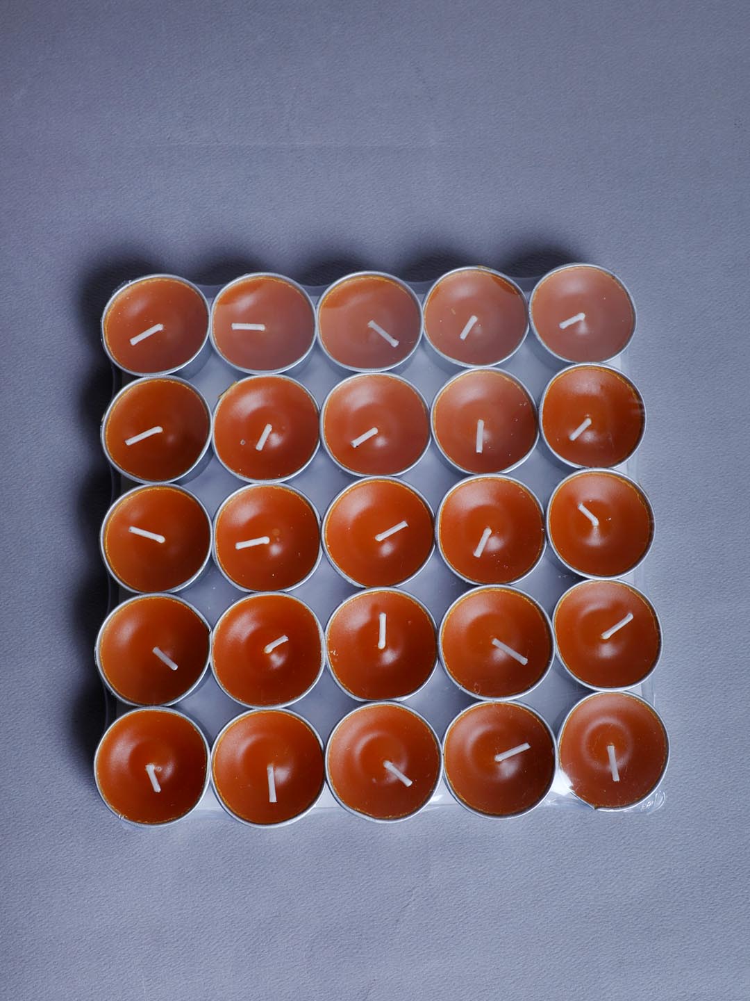 Southern Pecan & Chocolate Hand-Poured Scented Tea-Light Candles (Set of 25 candles)