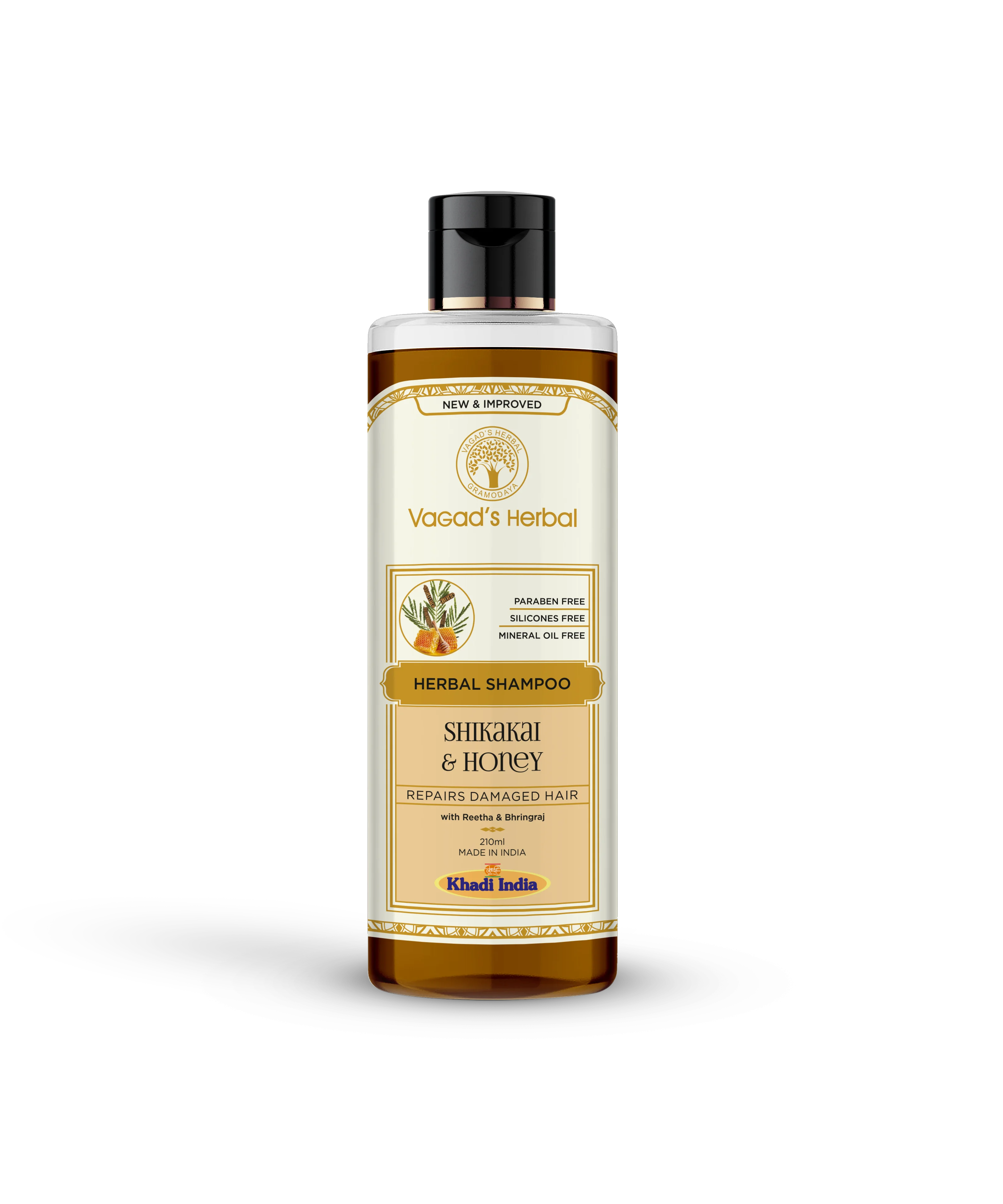 VAGAD'S Shikakai & Honey Shampoo 210ml