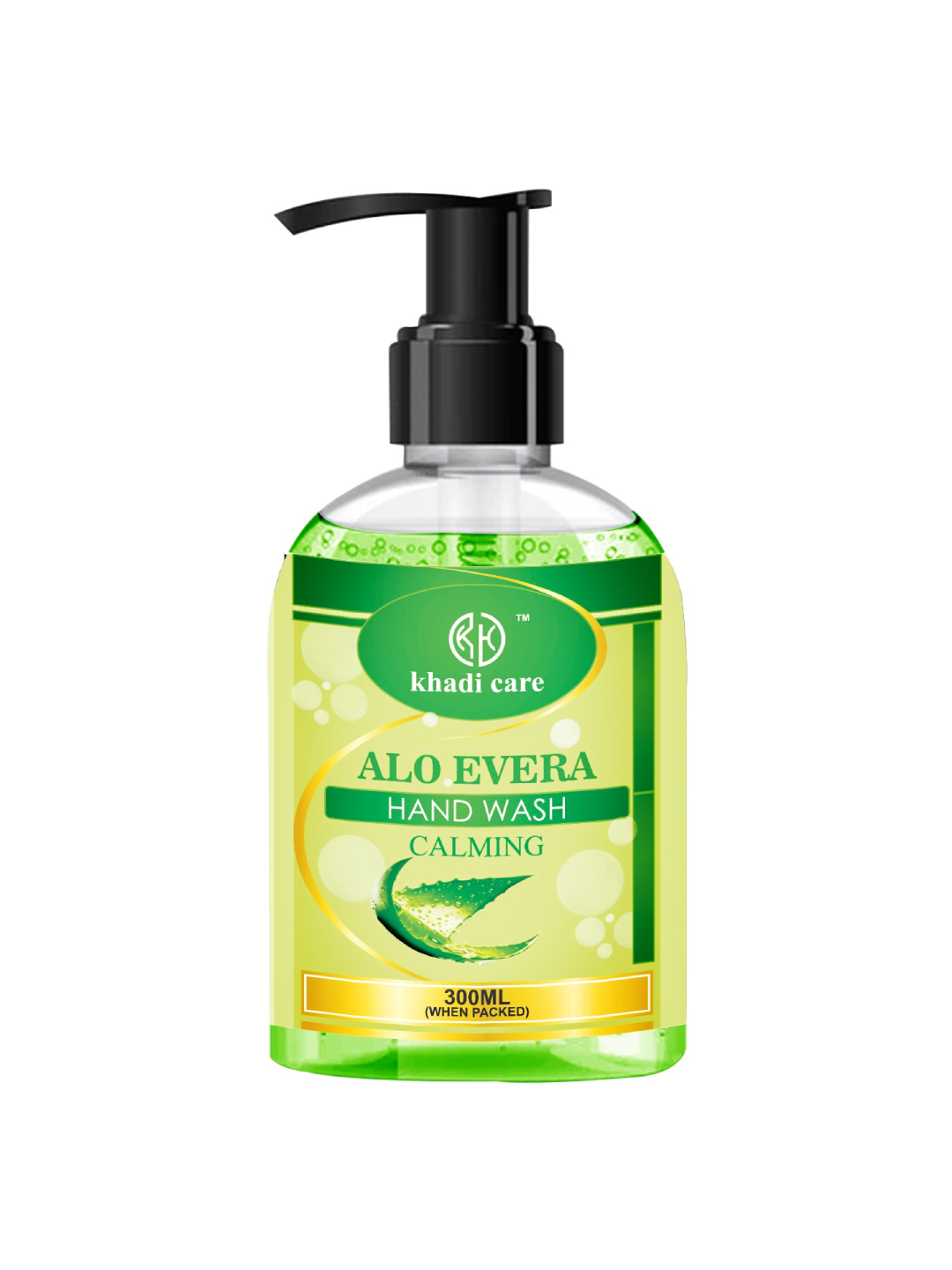 Khadi Care Herbal Aloevera Hand Wash - 300ml