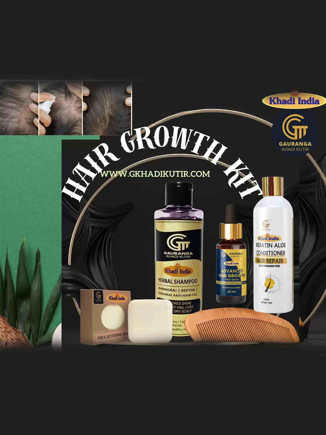 Hair Growth kit for Men Women
