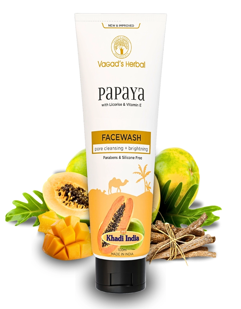 VAGAD'S Papaya Face Wash 100ml