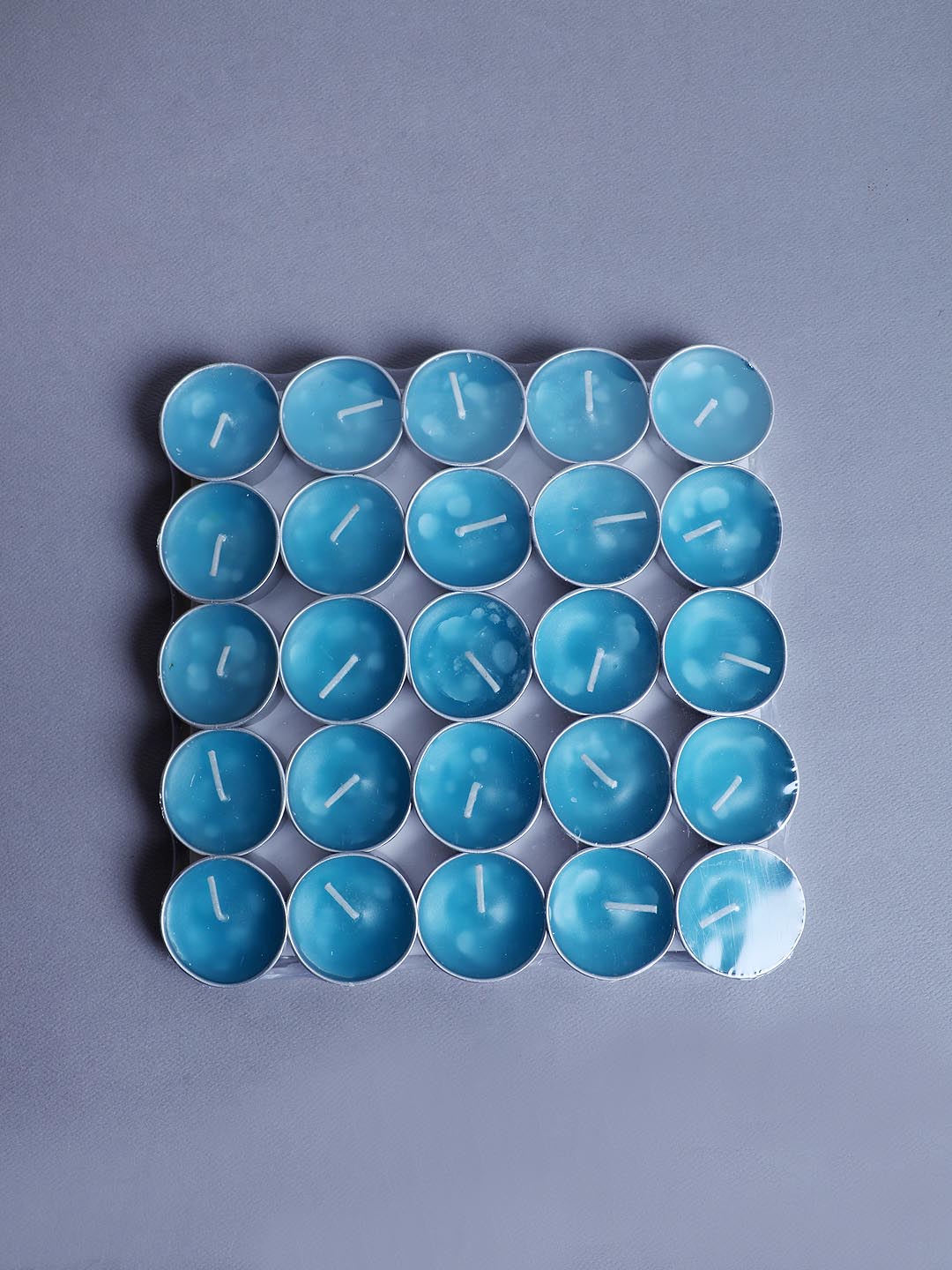 Sugar Lemon Violet Hand-Poured Scented Tea-Light Candles (Set of 25 candles)