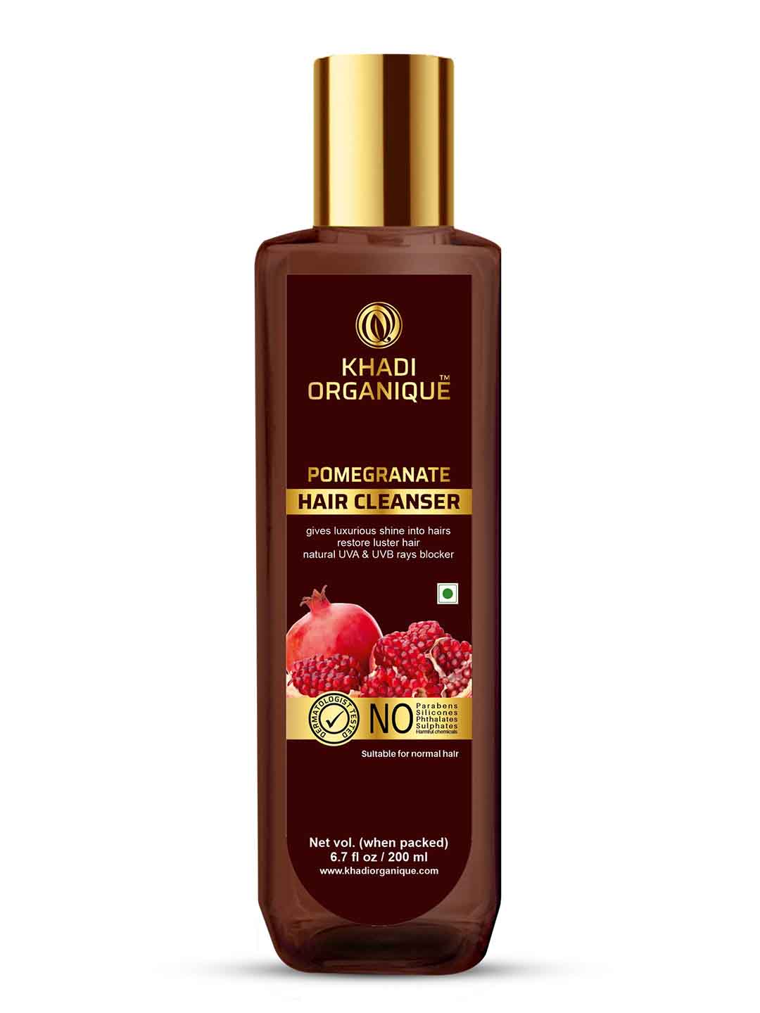 Khadi Organique Pomegranate Hair Cleanser - 200 Ml