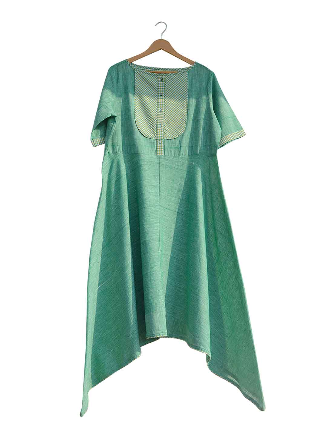 Comfort Simple Khadi cotton kurti for women at Rs.222/Set in surat offer by  SareesEKart