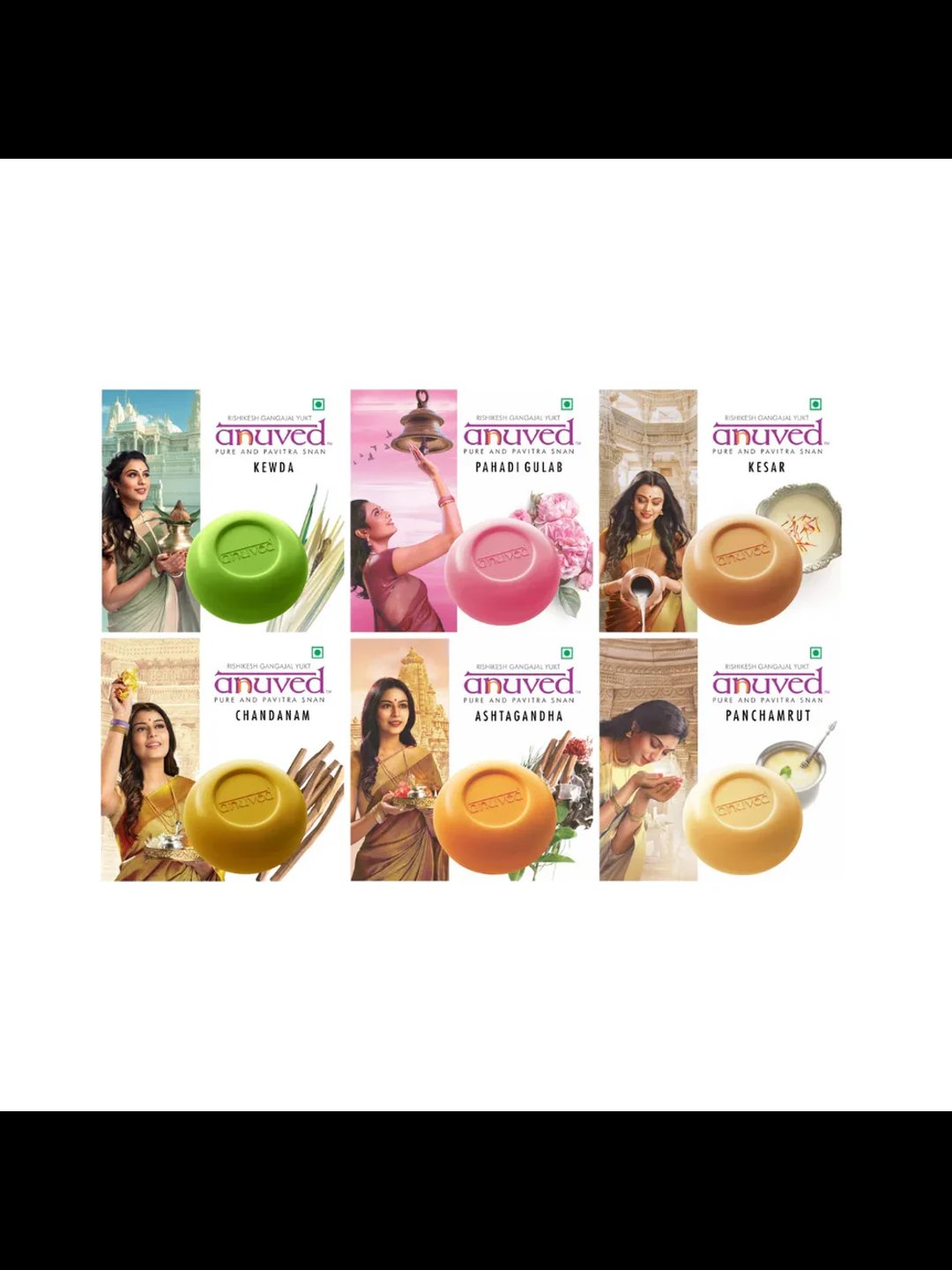 Anuved Pavitra Snan Combo (Pack of 6)
