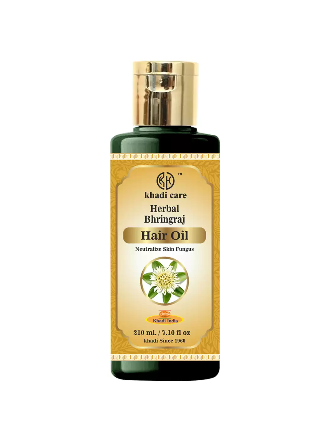 Khadi Care Herbal Bhringraj Hair Oil - 210ml