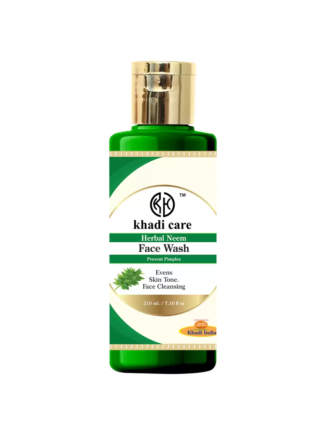 Khadi Care Herbal Neem Face Wash - 210ml