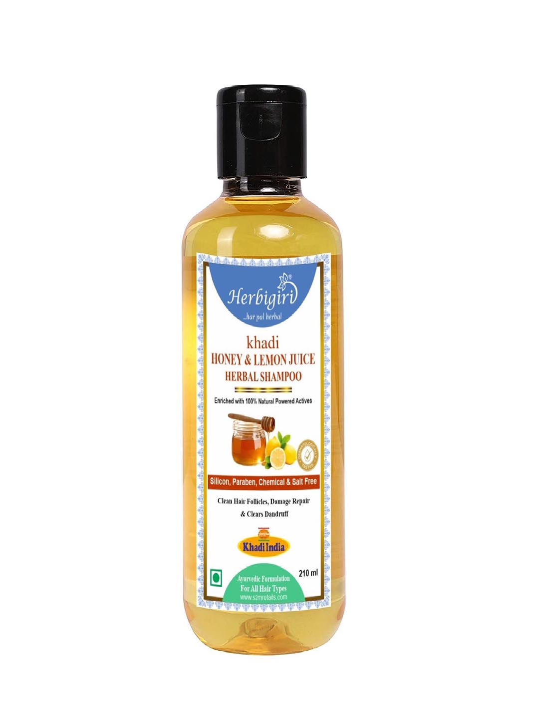 Herbigiri Honey Lemon Juice Shampoo 210 ml