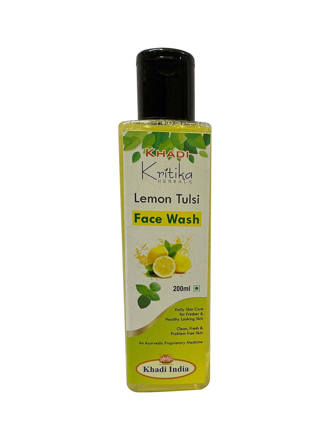 Kritika Herbals  Lemon Tulsi Face wash