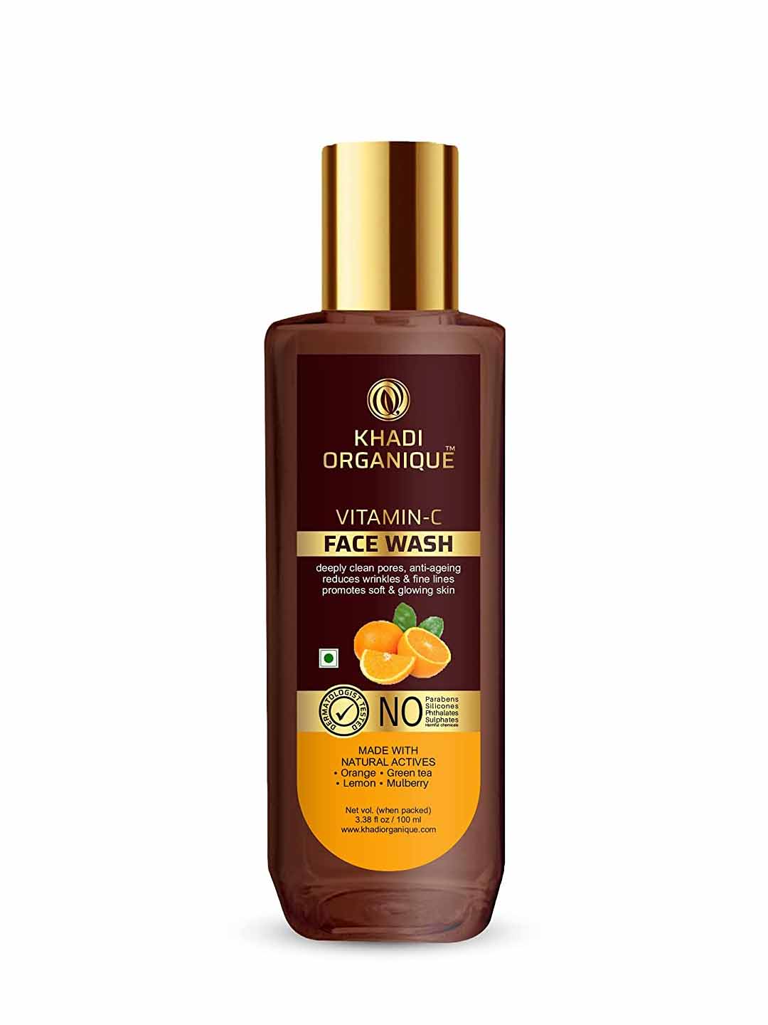 Khadi Organique Vitamin C Face Wash - 100 Ml