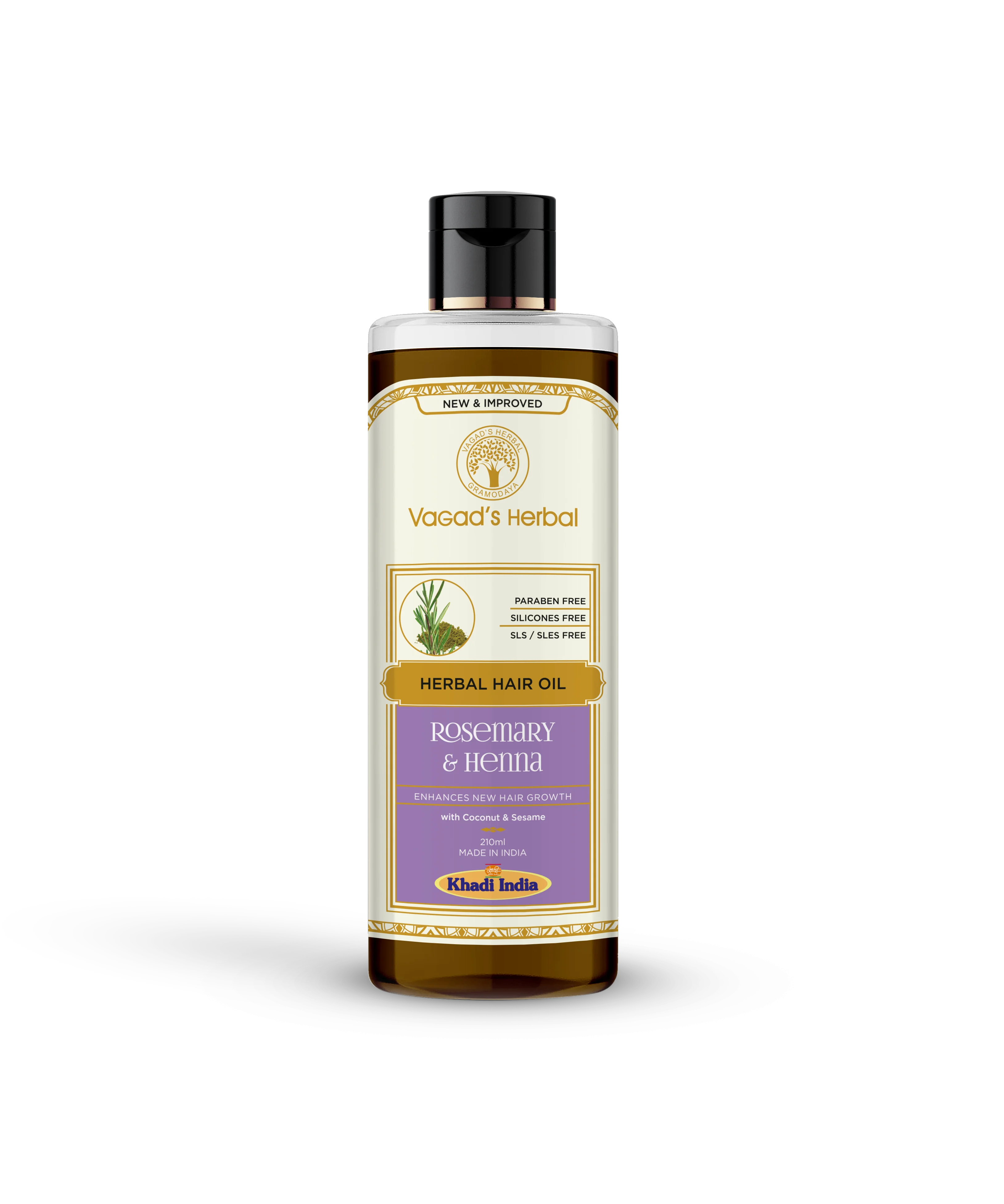 VAGAD'S Rosemary Henna Hair Oil 210ml
