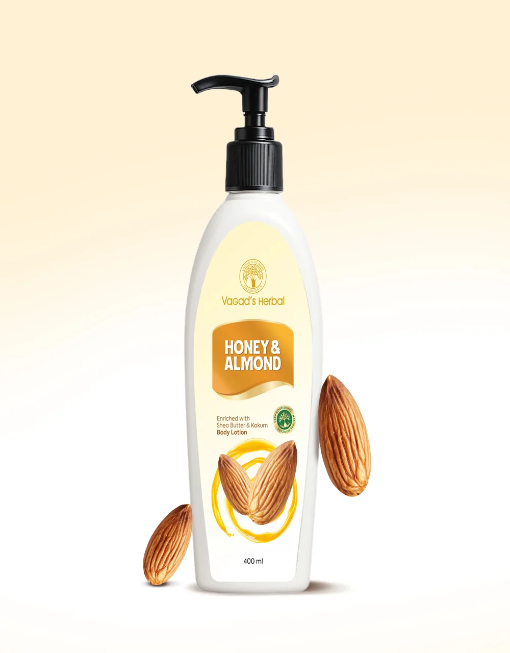VAGAD'S Honey & Almonds Body Lotion 400ml