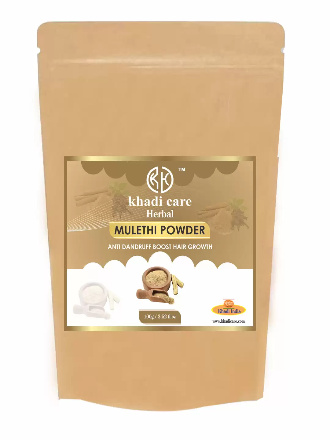 Khadi Care Herbal MULETHI POWDER 100gm