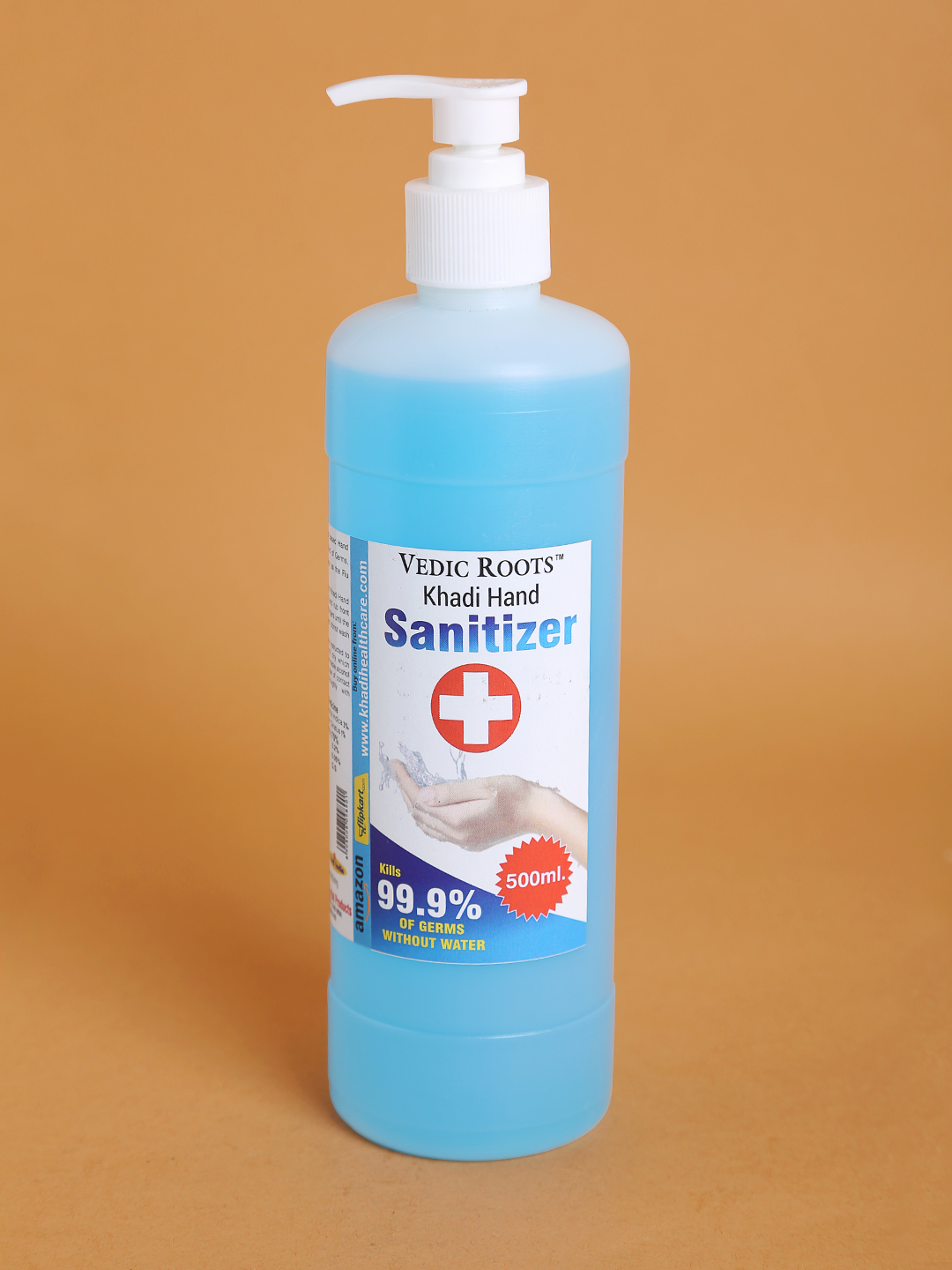 Vedic Roots Hand Sanitizer - Circular bottle