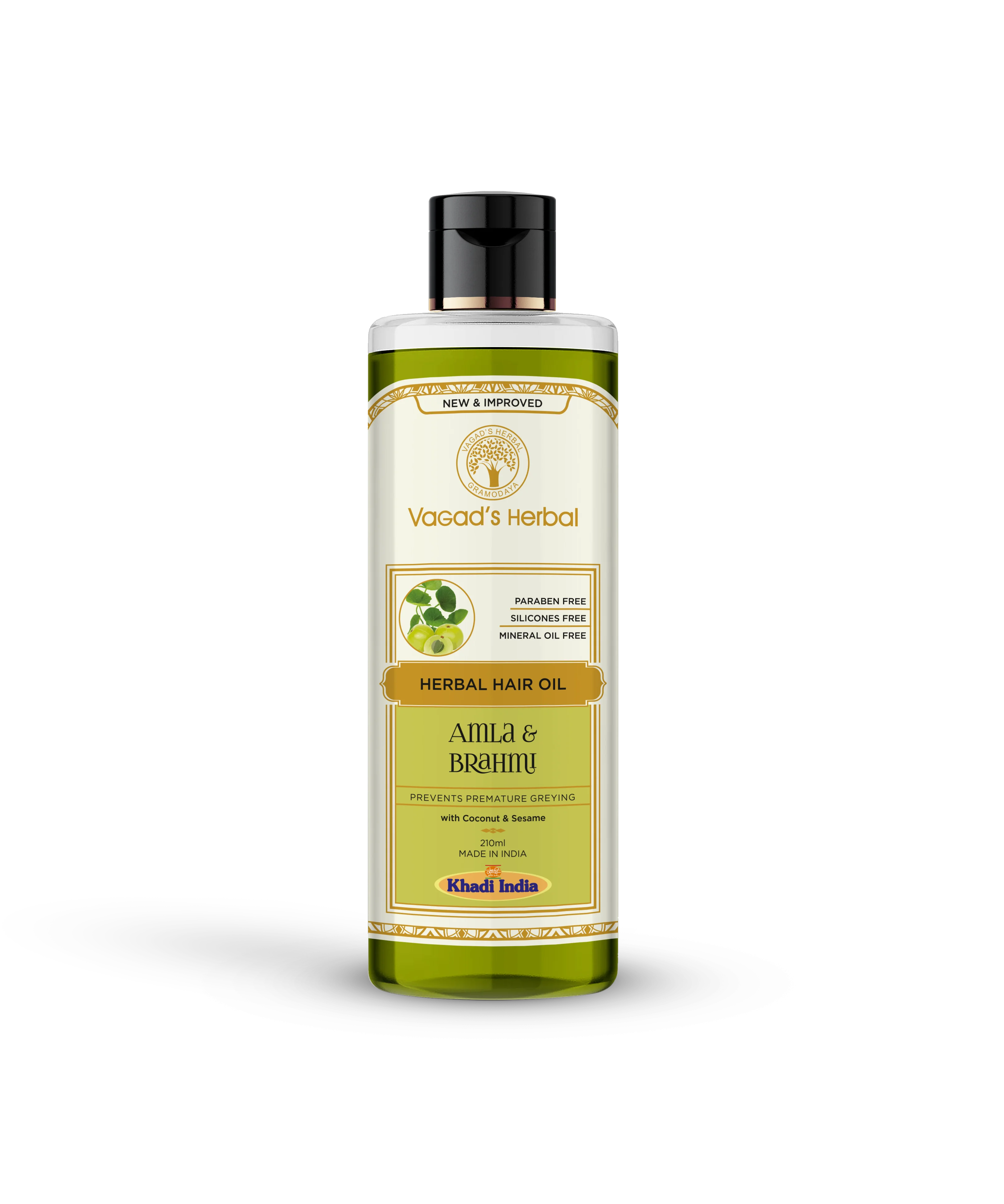 VAGAD'S Amla & Brahmi Hair Oil 210ml