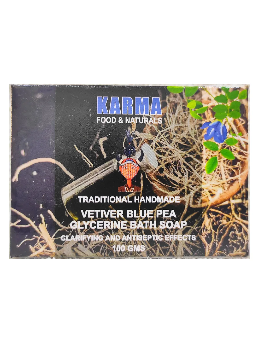 VETIVER BLUE PEA GLYCERINE SOAP