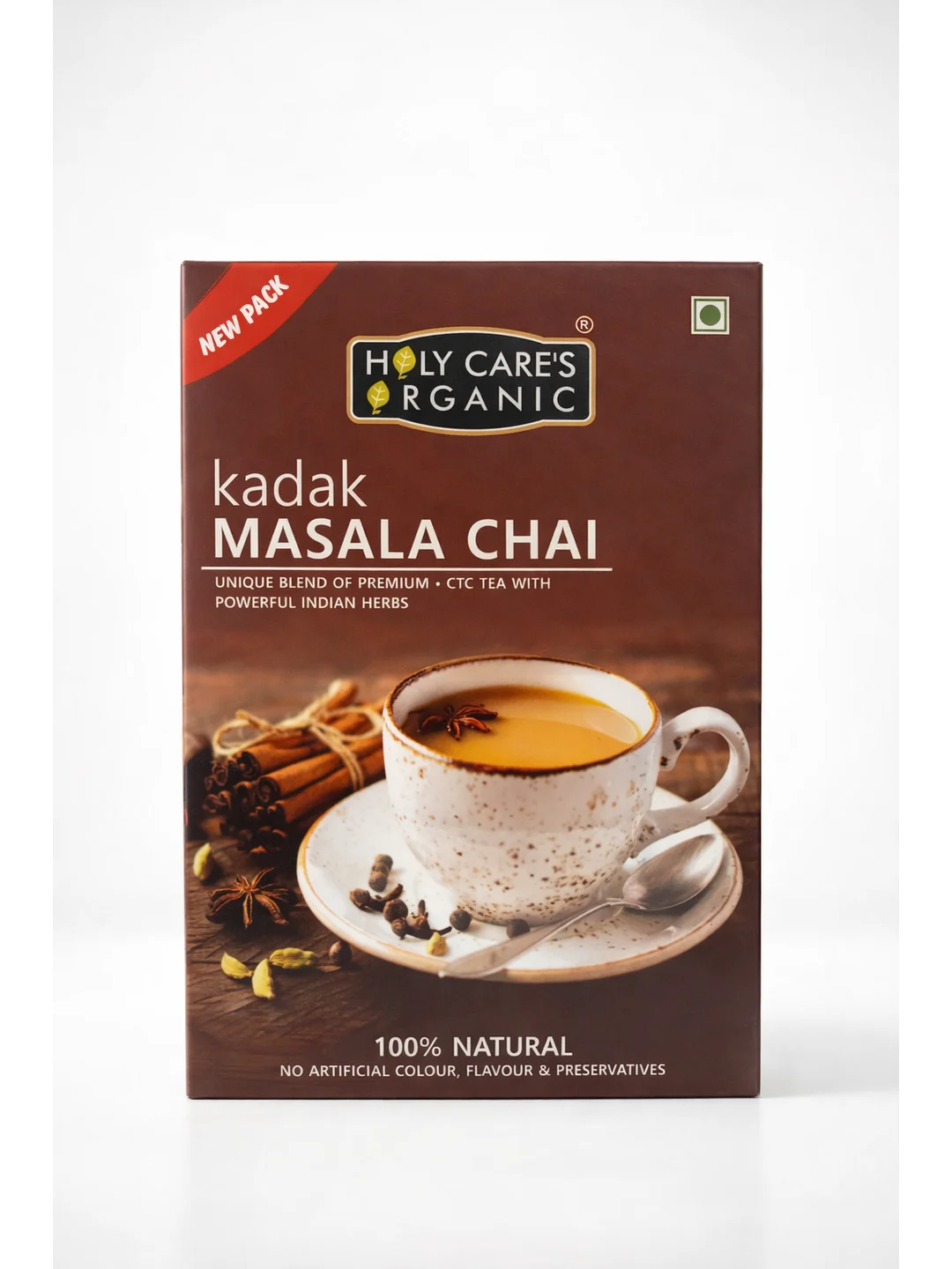 Holy Care's Organic Kadak Masala Chai - 150 Gm