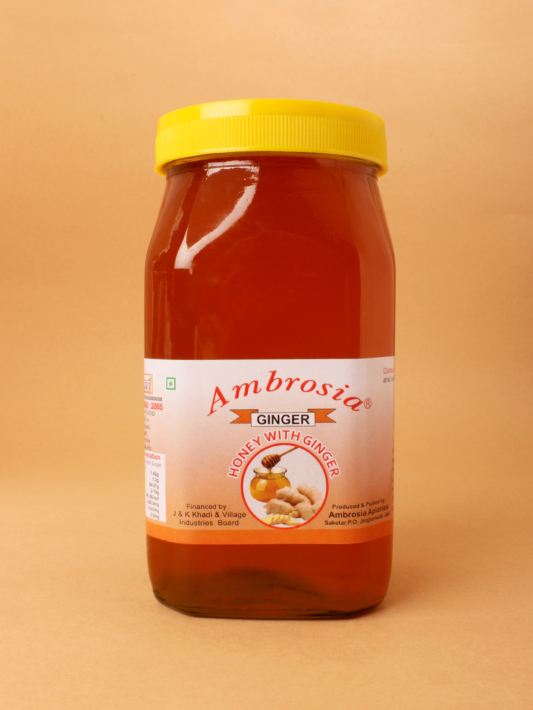 Ambrosia Ginger Honey 1Kg
