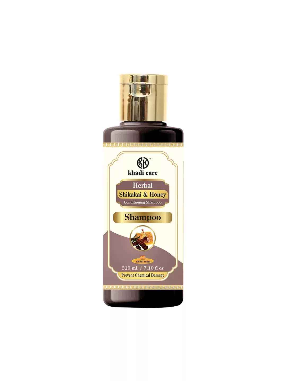Khadi Care Herbal Shikakai & Honey Shampoo - 210ml