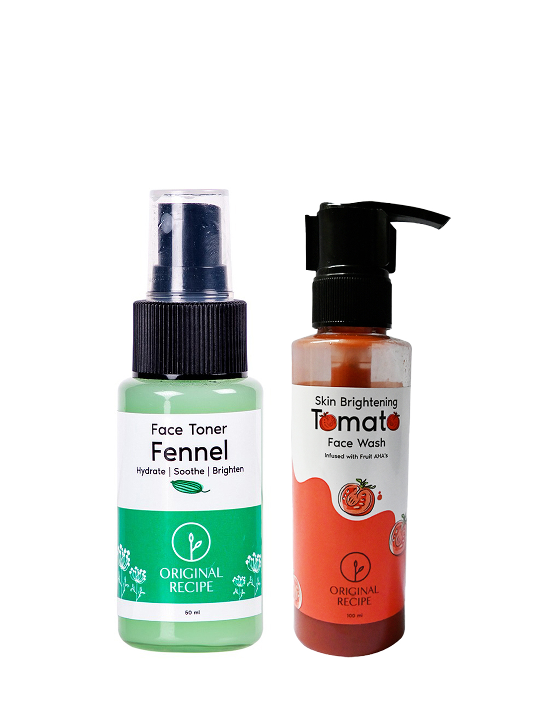 Tomato Face wash + Face toner fennel