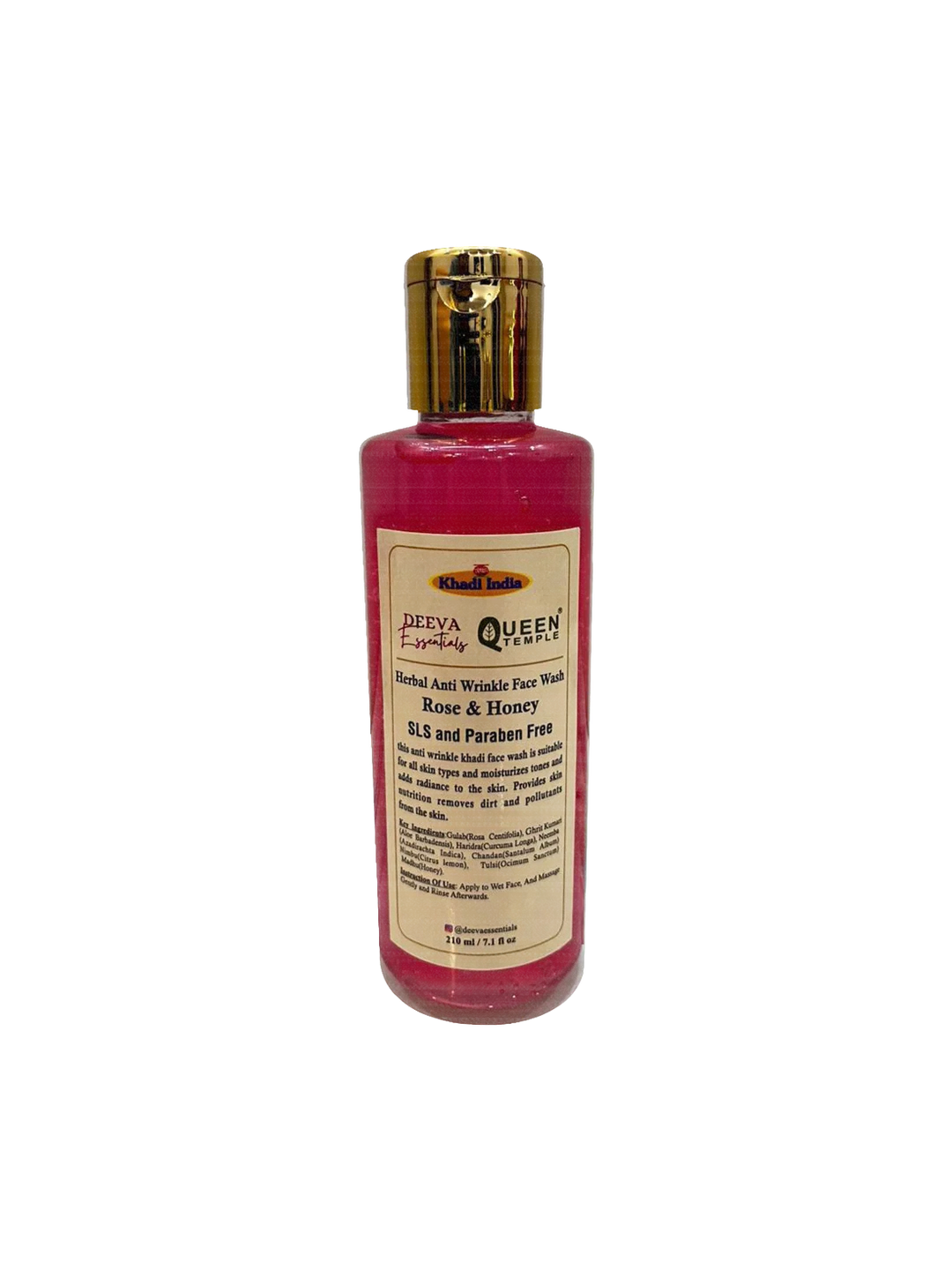 ROSE & HONEY Herbal Face Wash 210ml