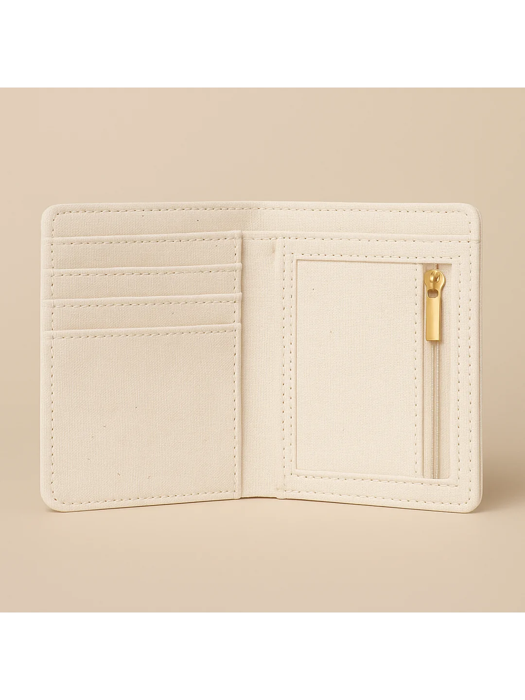 Khadi Wallet– Natural Off-White