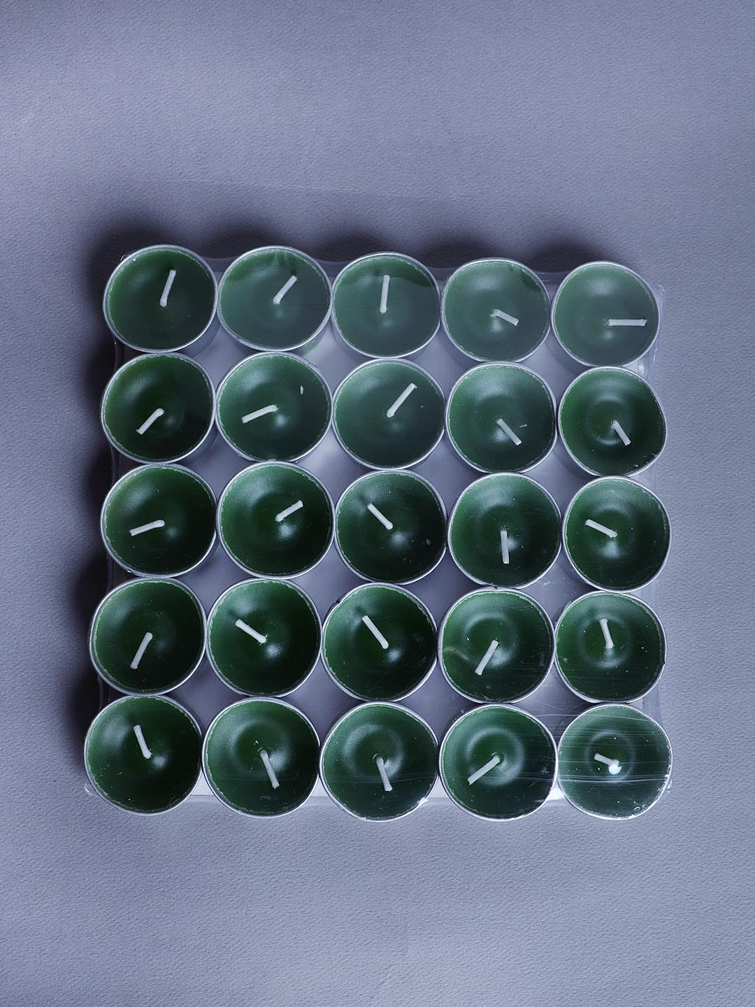 Lemongrass Hand-Poured Scented Tea-Light Candles (Set of 25 candles)