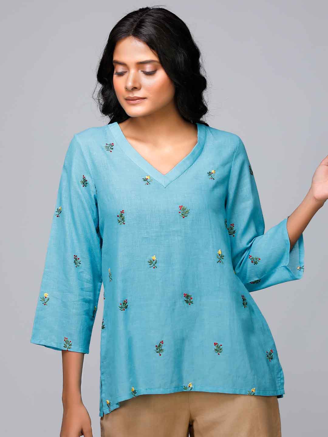 Khadi shirts outlet for ladies