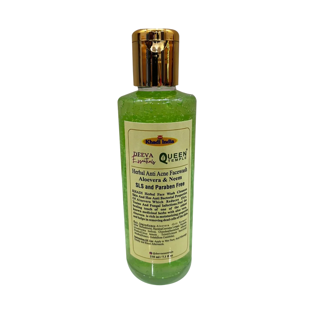 Aloe Vera & Neem Herbal Face Wash 210ml