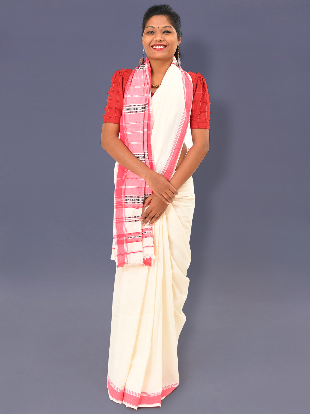 Handloom hot sale khadi sarees