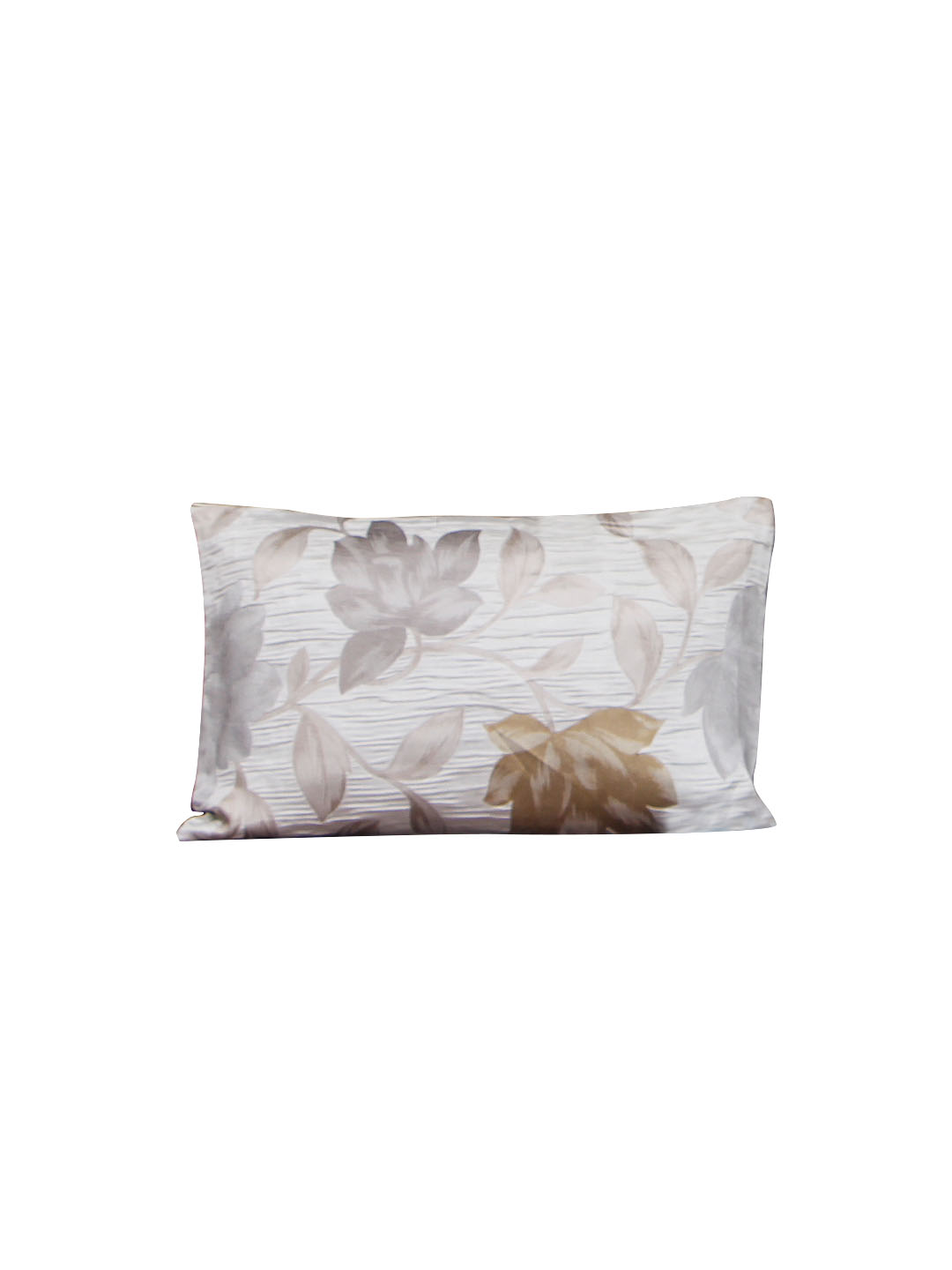 Dupion Silk CS Cushion Covers - Printed and Tetured with White Satin Silk at Back