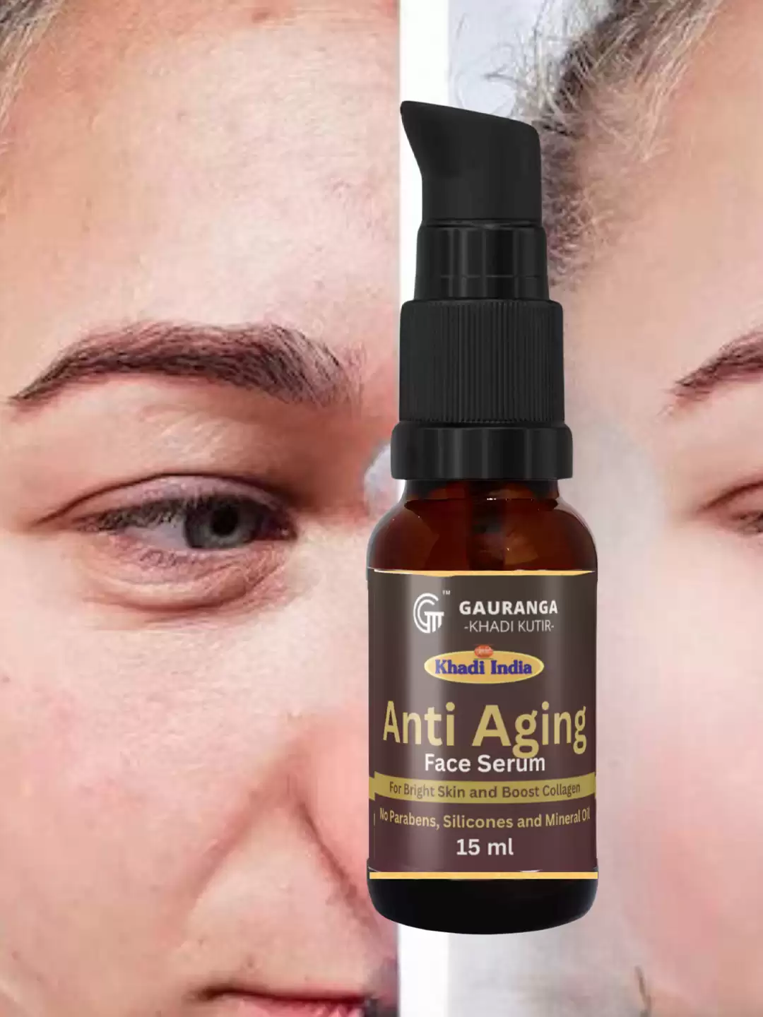 Khadi Retinol 0.6% Mid-Strength Anti Aging Face Serum For Unisex  Reduces Fine Lines & Wrinkles