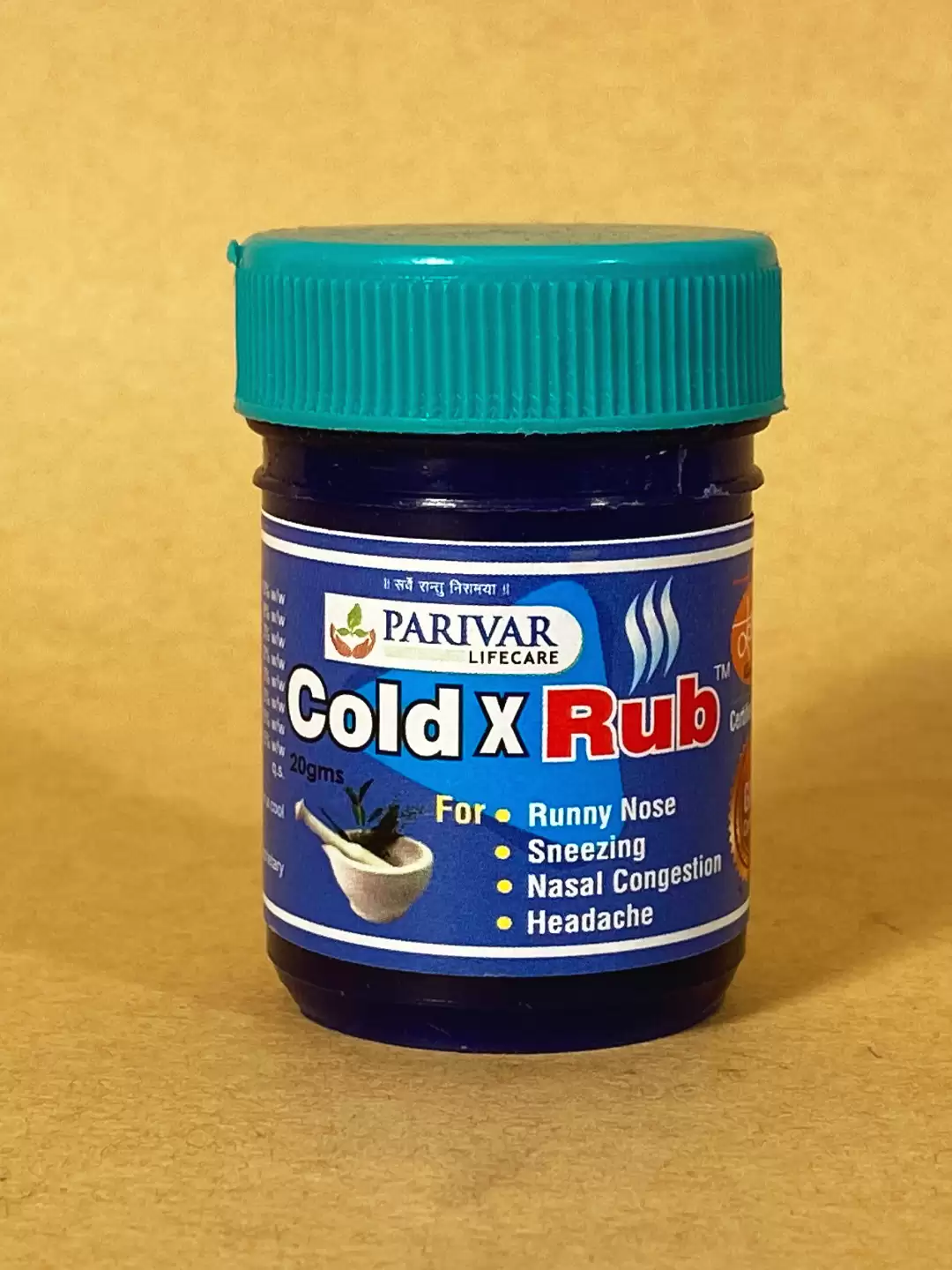 Parivar Cold x Rub-20gm