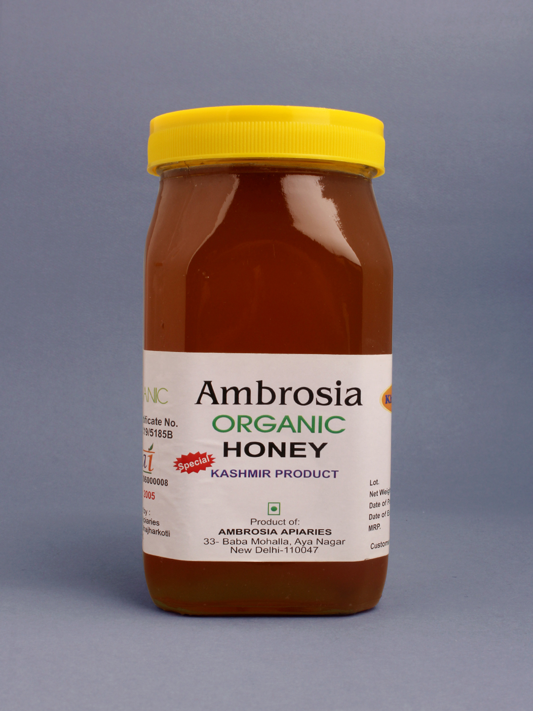AMBROSIA ORGANIC SPECIAL HONEY 1Kg