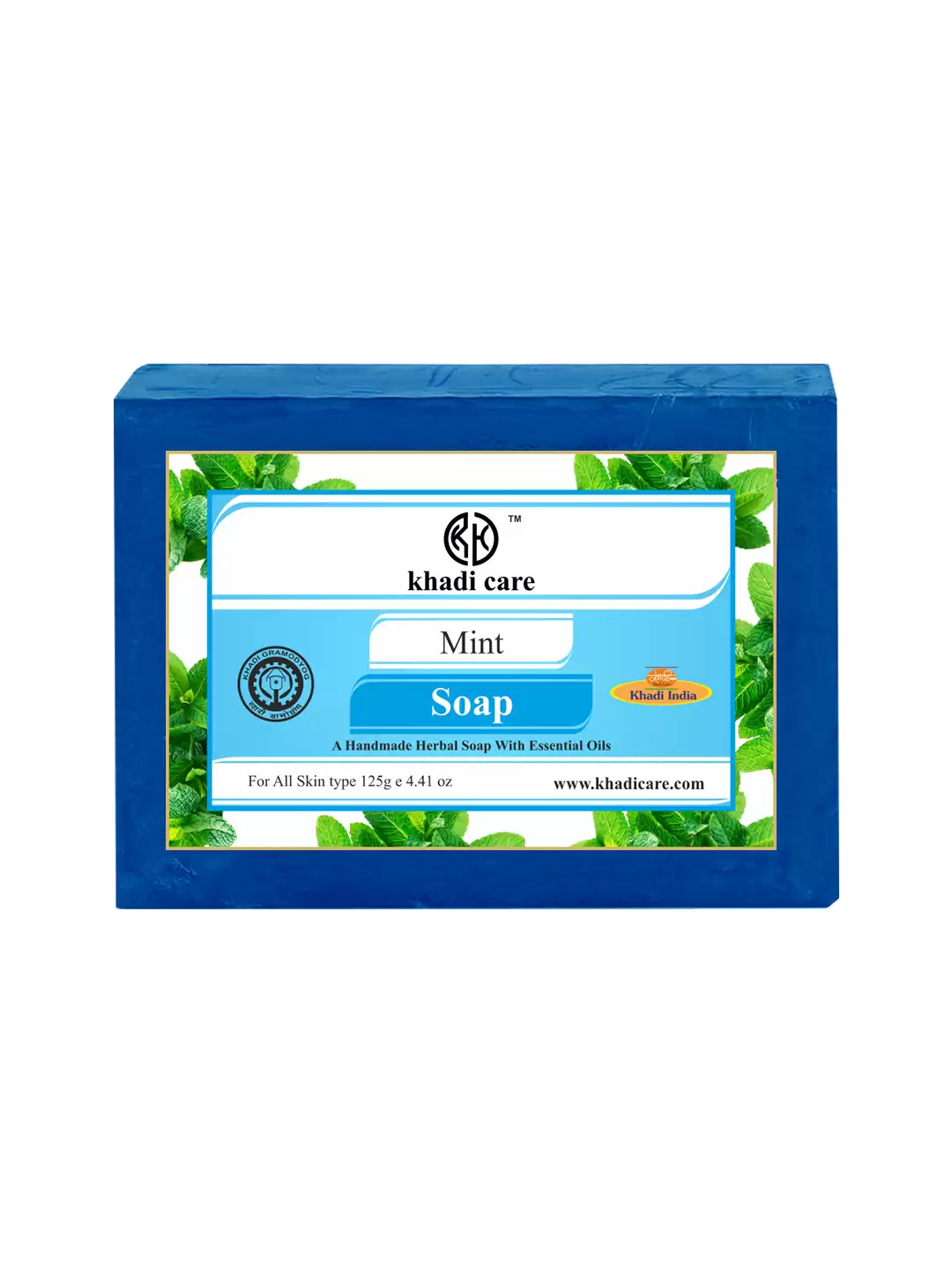 Khadi Care Herbal Mint Soap - 125g