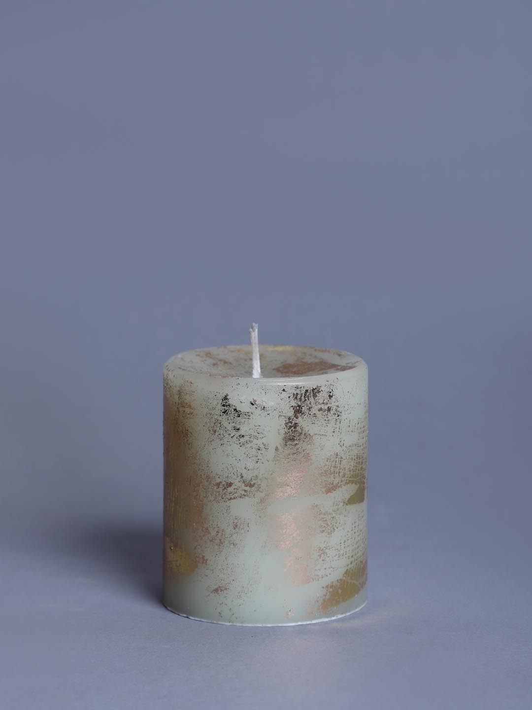Citronella & Camphor Scented Hand Poured Pillar Candle