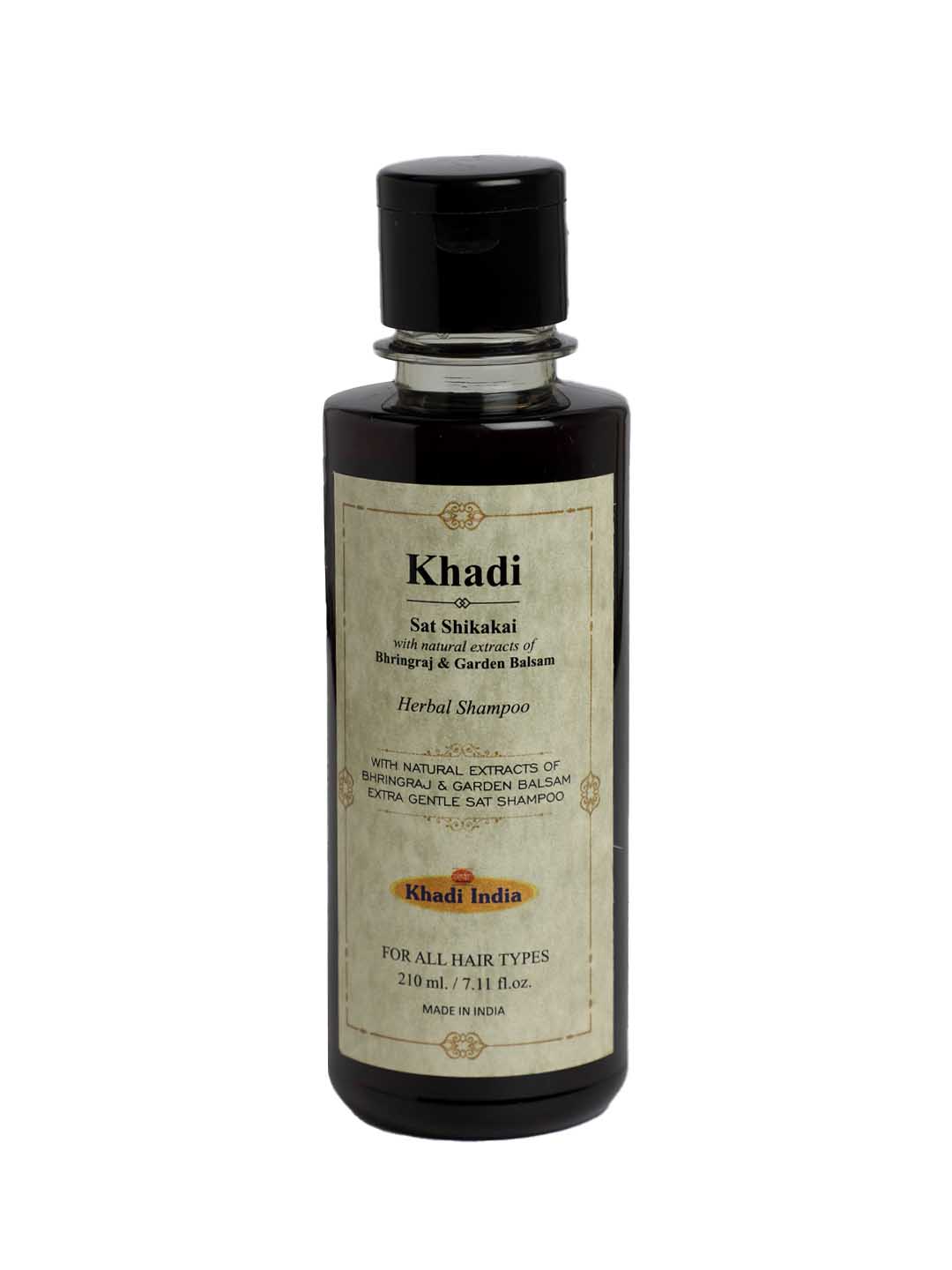 Khadi India AVS Sat Shikakai Herbal Shampoo - 210 ml