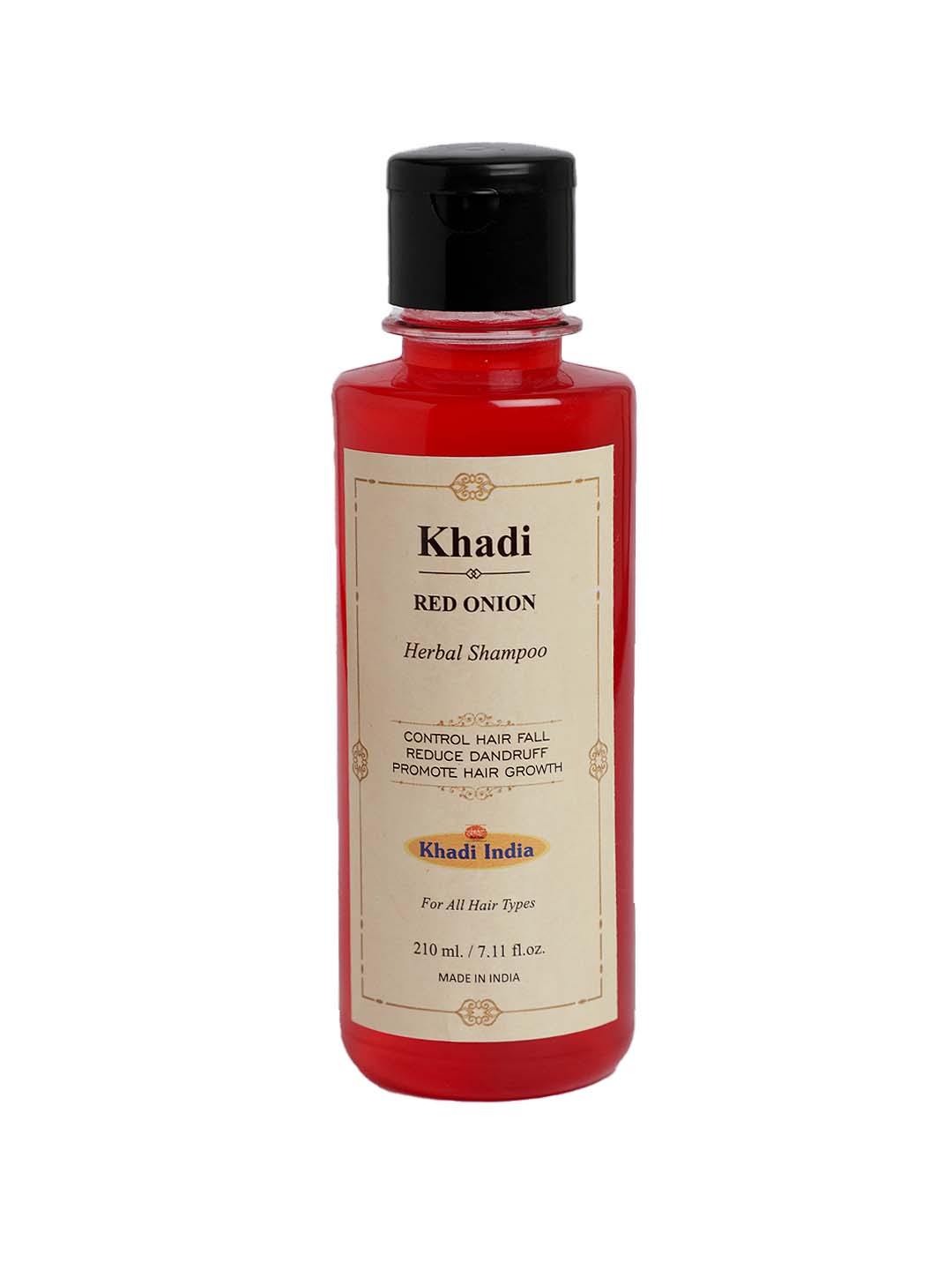 Khadi India AVS Balaji Red Onion Shampoo - 210 ml