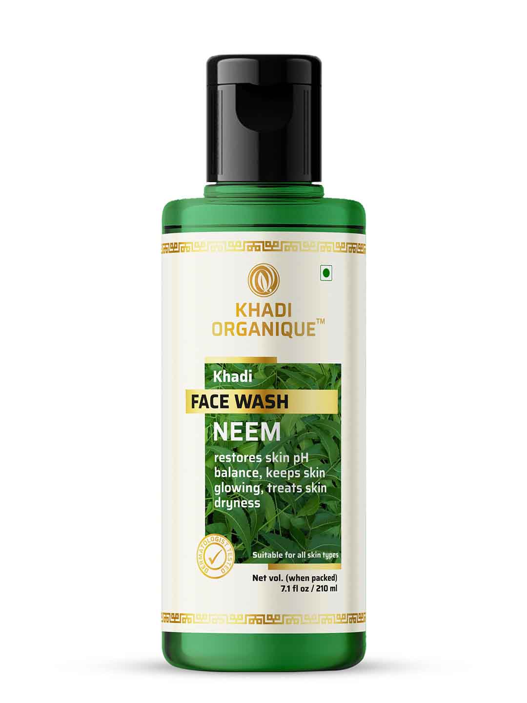 Khadi Organique Neem face wash - 210 Ml