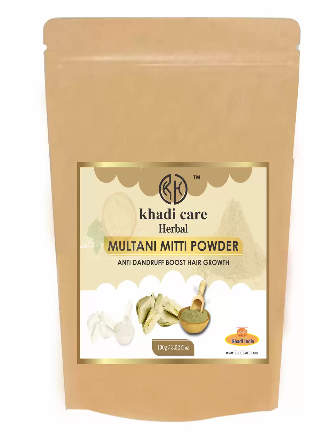 Khadi Care Herbal Multani Mitti  100g