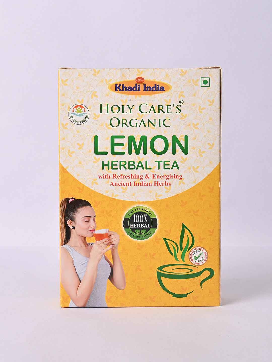 Holy care's organic Herbal Lemon Tea - 200 Gm