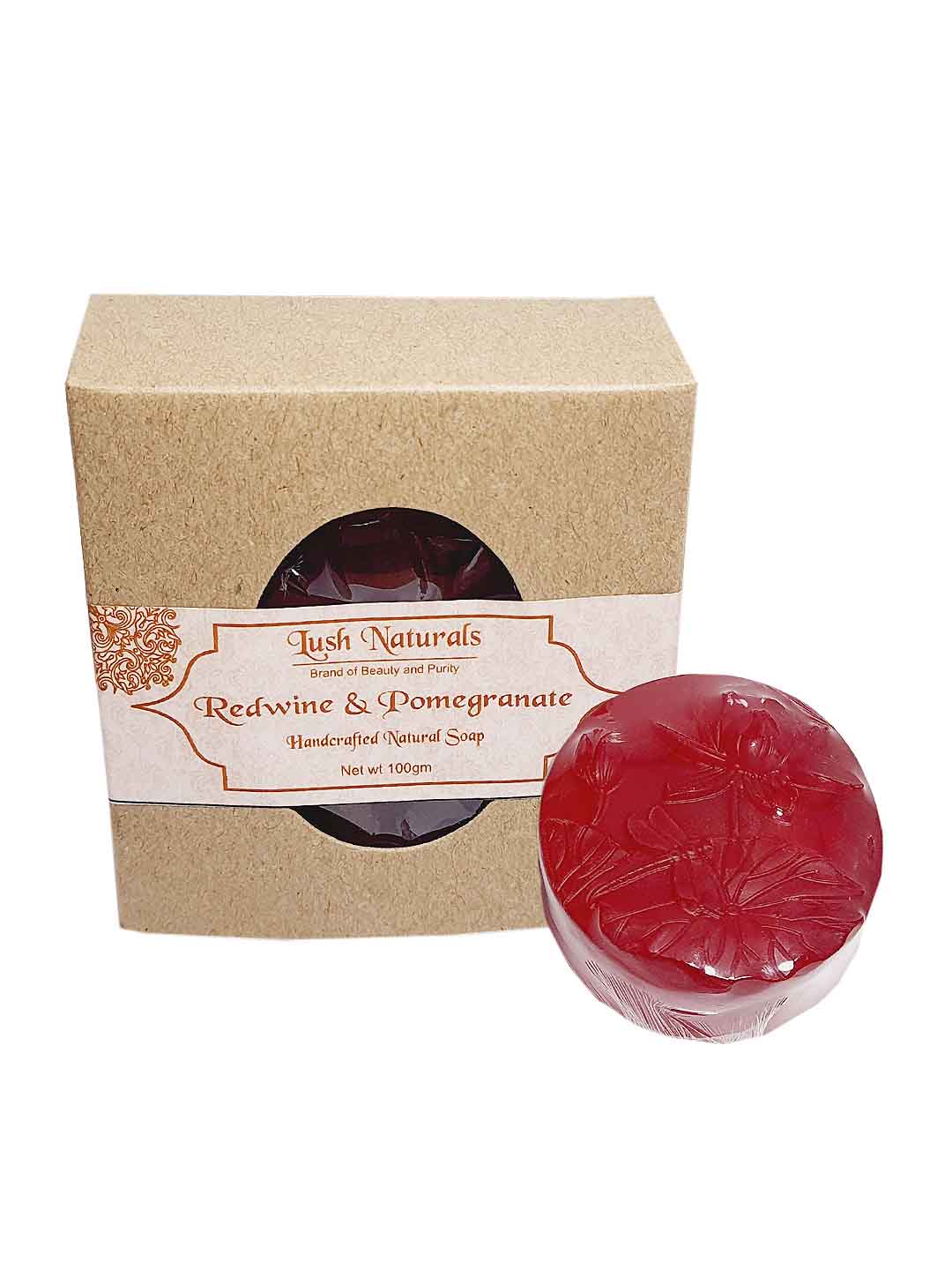 Lush Naturals Red Wine & Pomegranate Soap