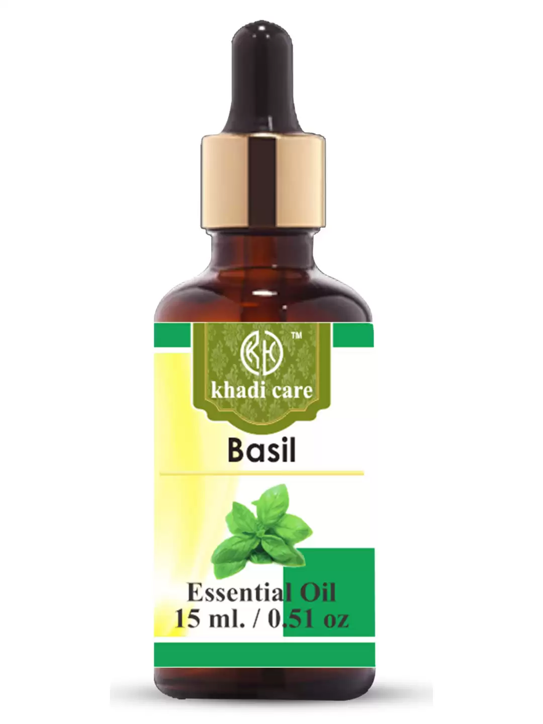 khadi care Herbal Basil Essential Oil  15ml