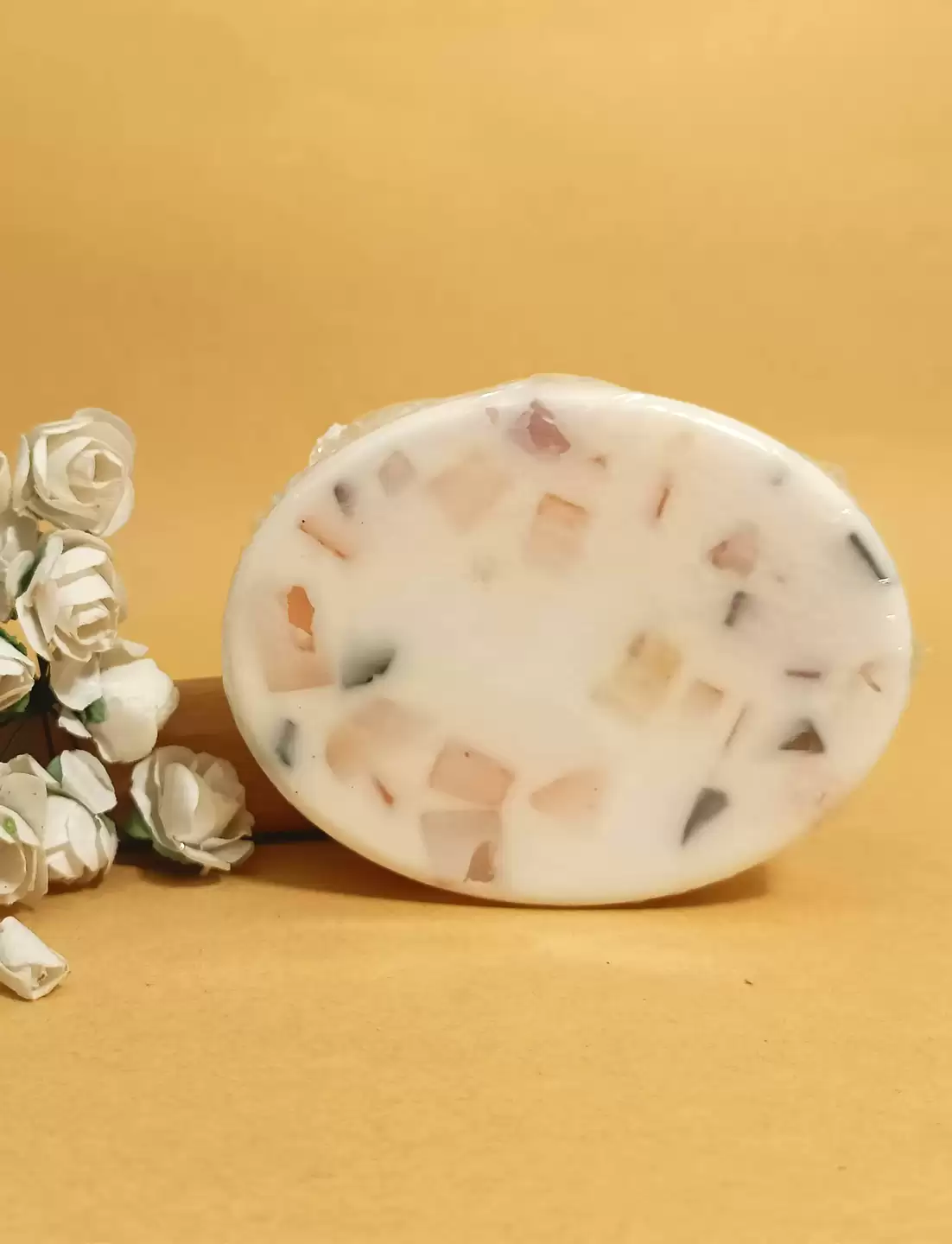 Goat Milk Soap with Mix Fruit (oval)