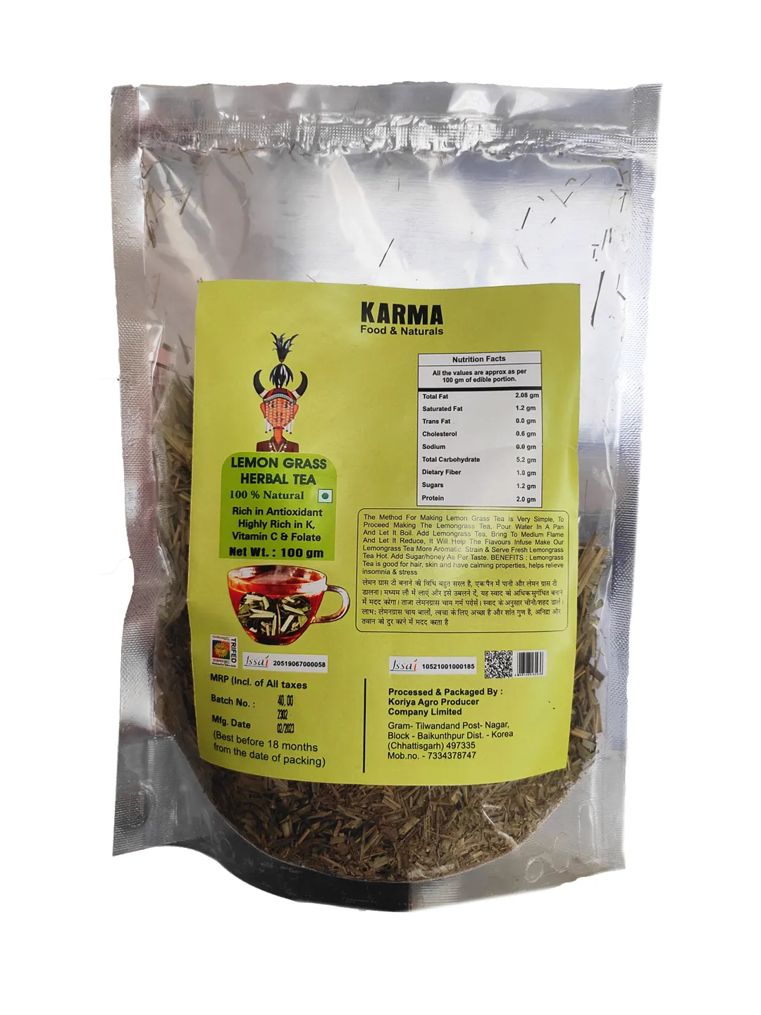 LEMONGRASS HERBAL TEA