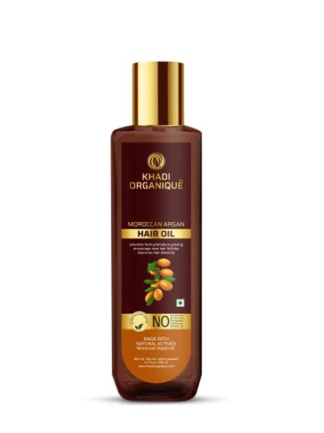Khadi Organique Moroccan Argan Hair Oil - 200 Ml